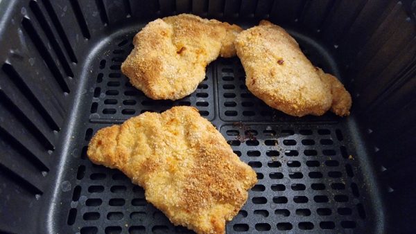Rántott hús sütése forrólevegős-fritőzben 3