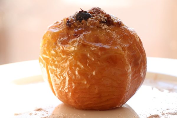 Airfryerben sütött diókrémes sült alma