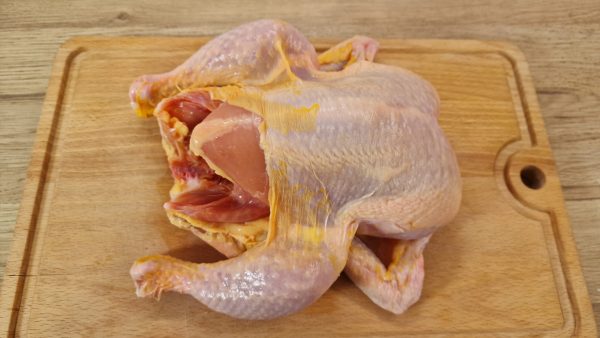 Grillcsirke előkészítése