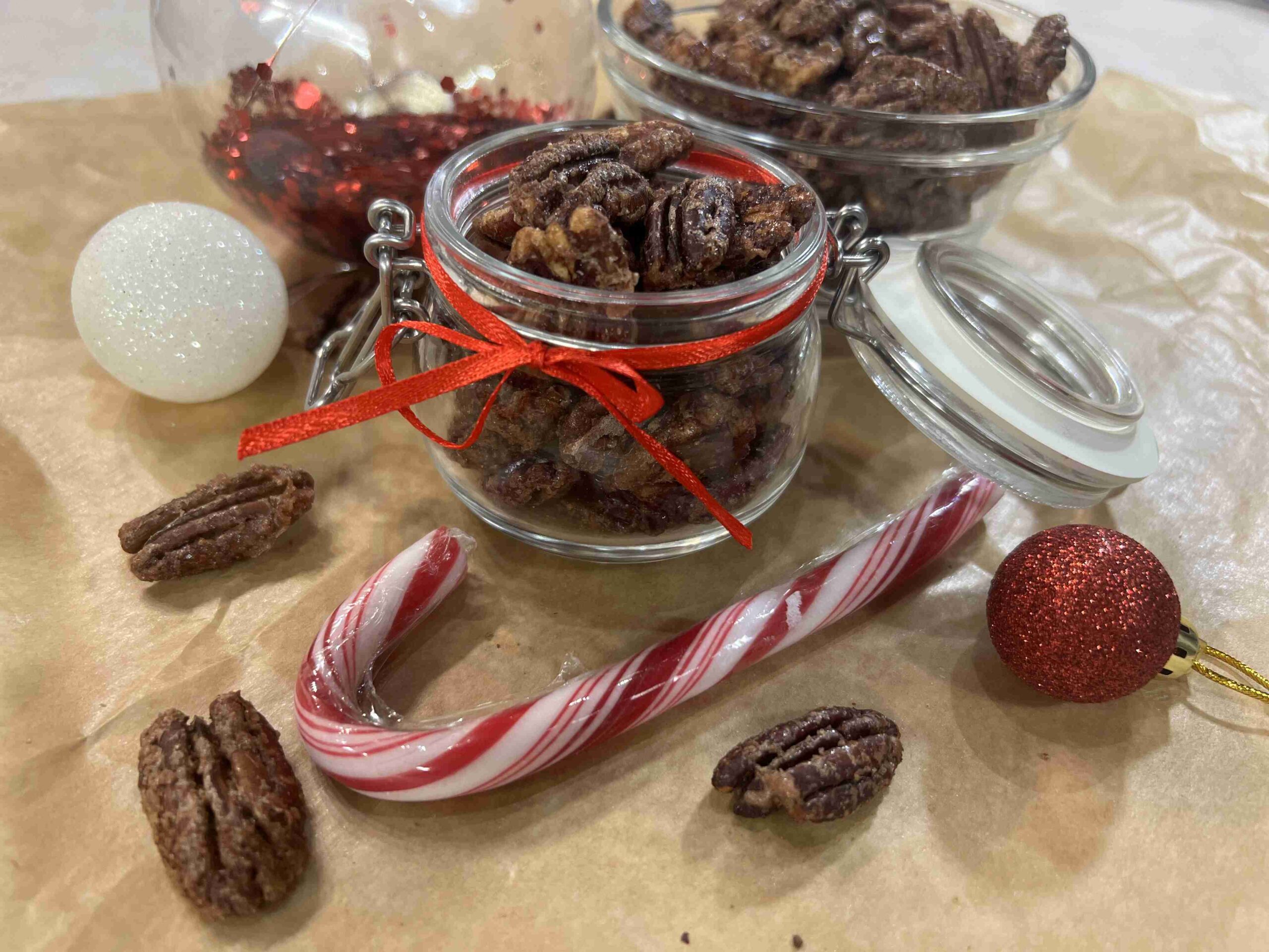 Airfryerben pirított pekándió