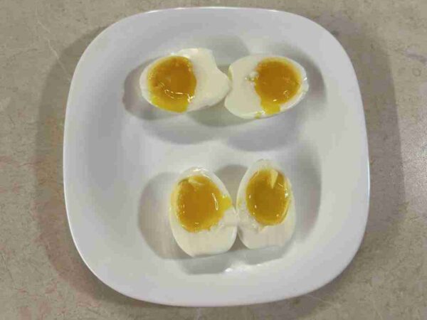 lágy tojás airfryerben