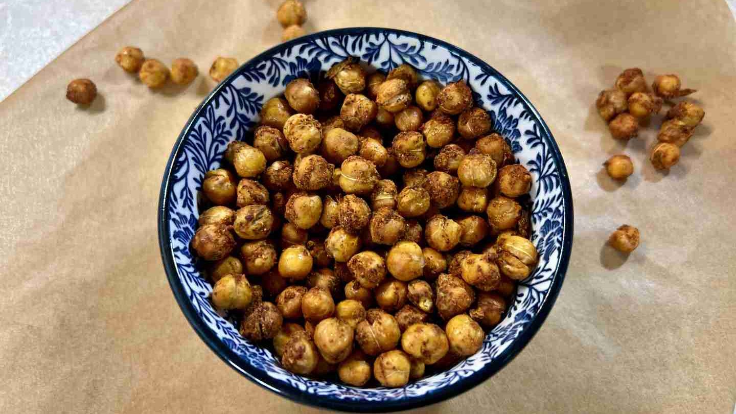 Ropogós csicseriborsó airfryerben