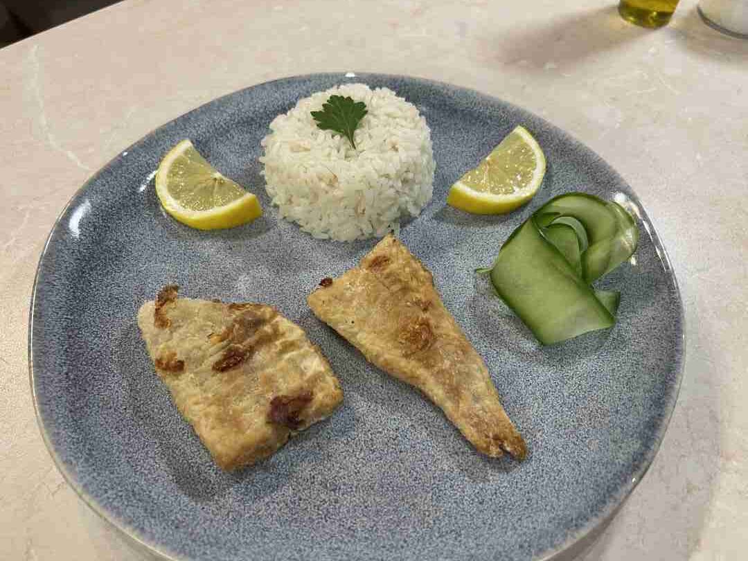 sült hekk airfryerben