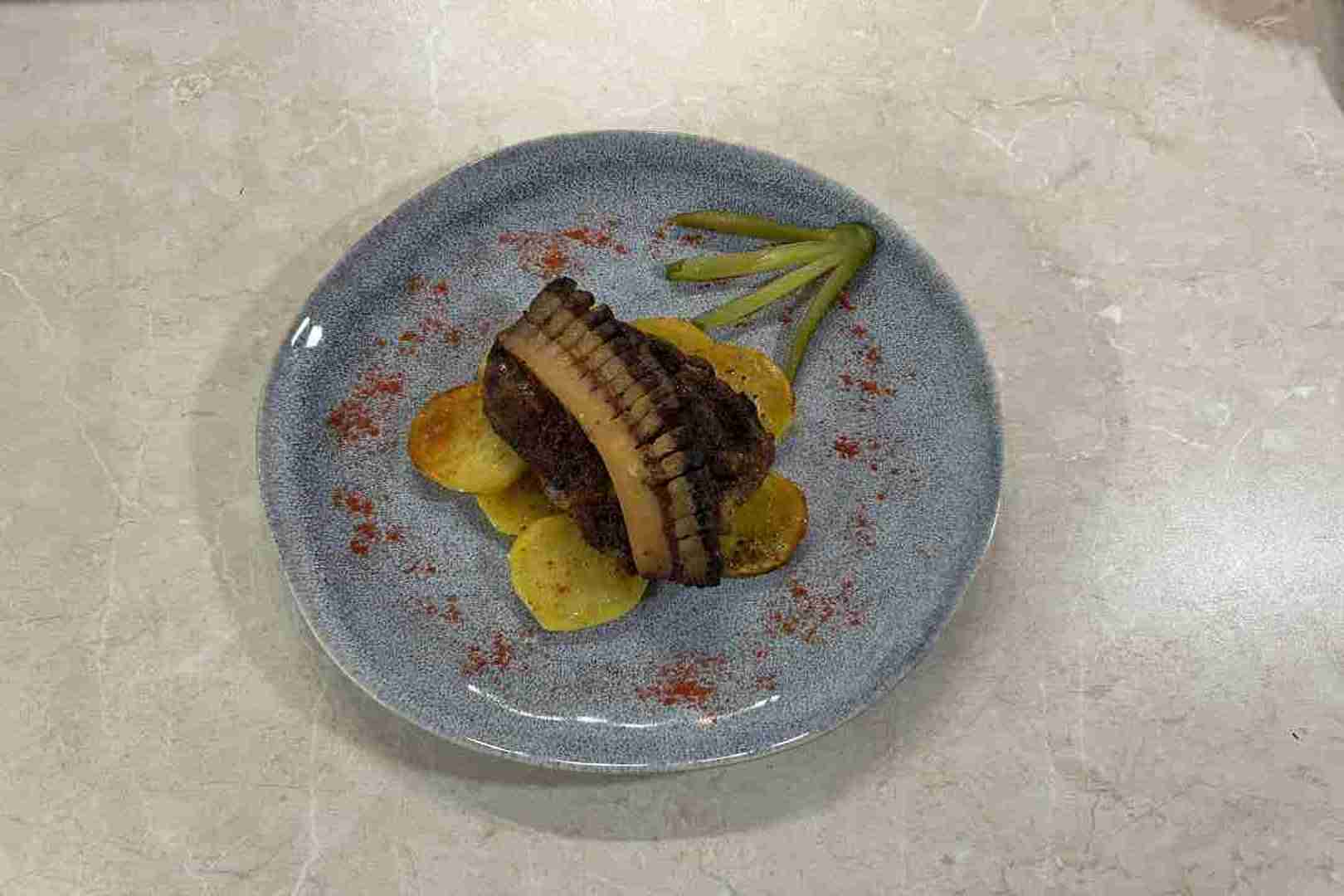 cigánypecsenye airfryerben krumplival