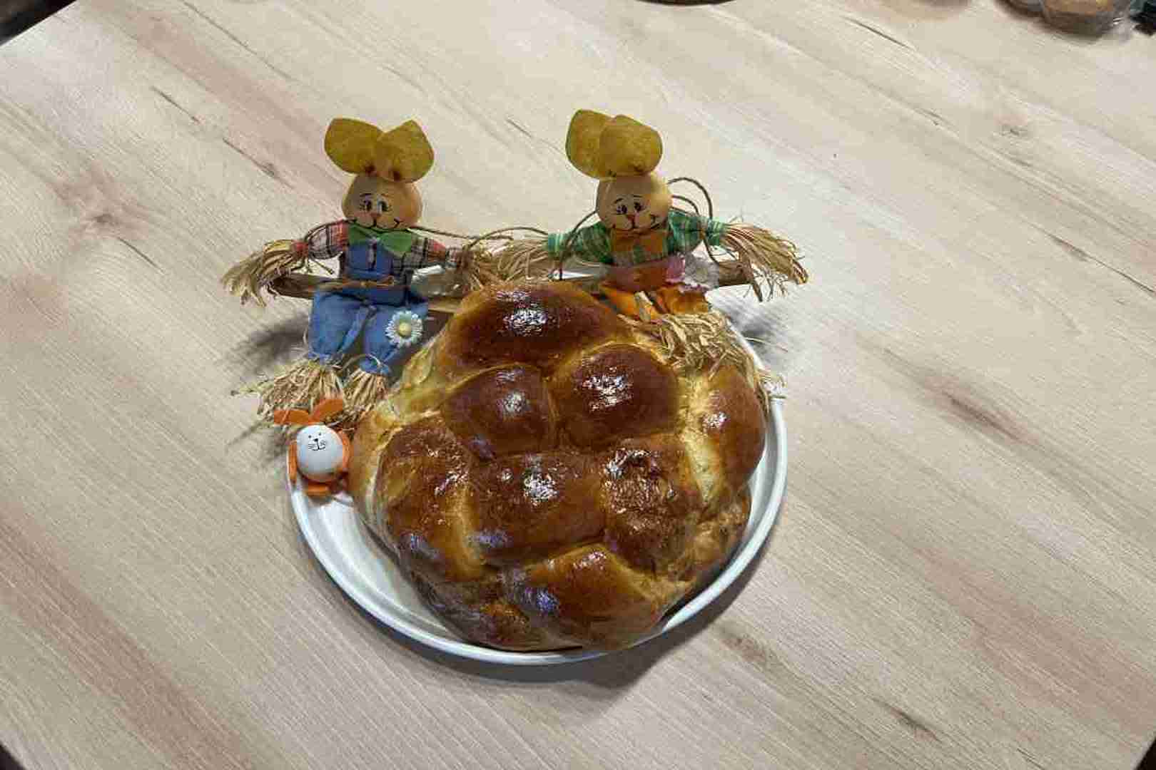 húsvéti foszlós kalács airfryerben