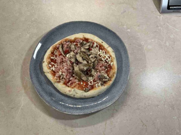 pizza airfryerben