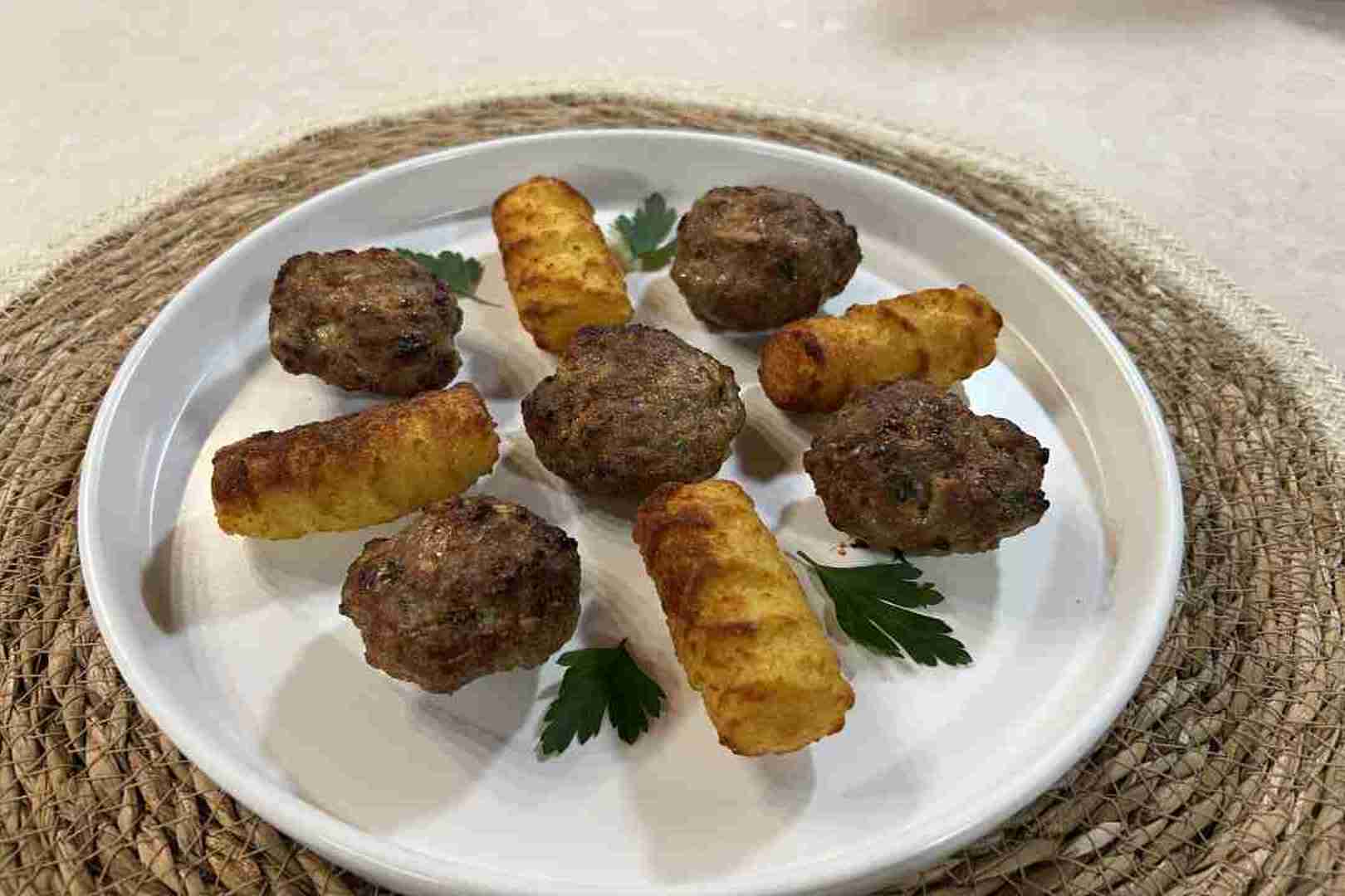 frikadellen airfryerben krokettel