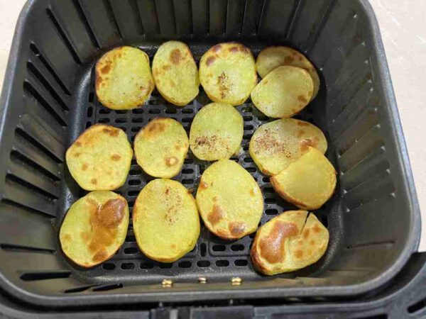 baconös bratkartoffeln airfryerben sütése