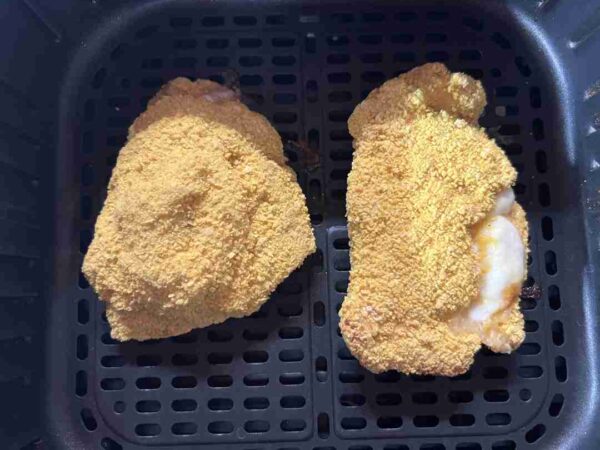 fagyasztott cordon bleu airfryerben