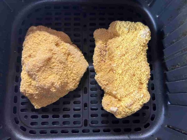 fagyasztott cordon bleu airfryerben