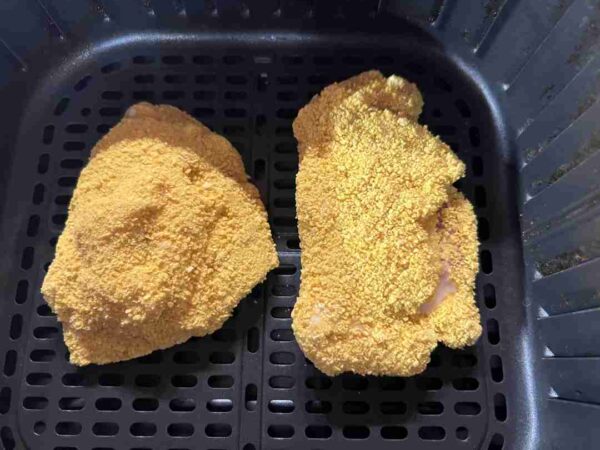 fagyasztott cordon bleu airfryerben