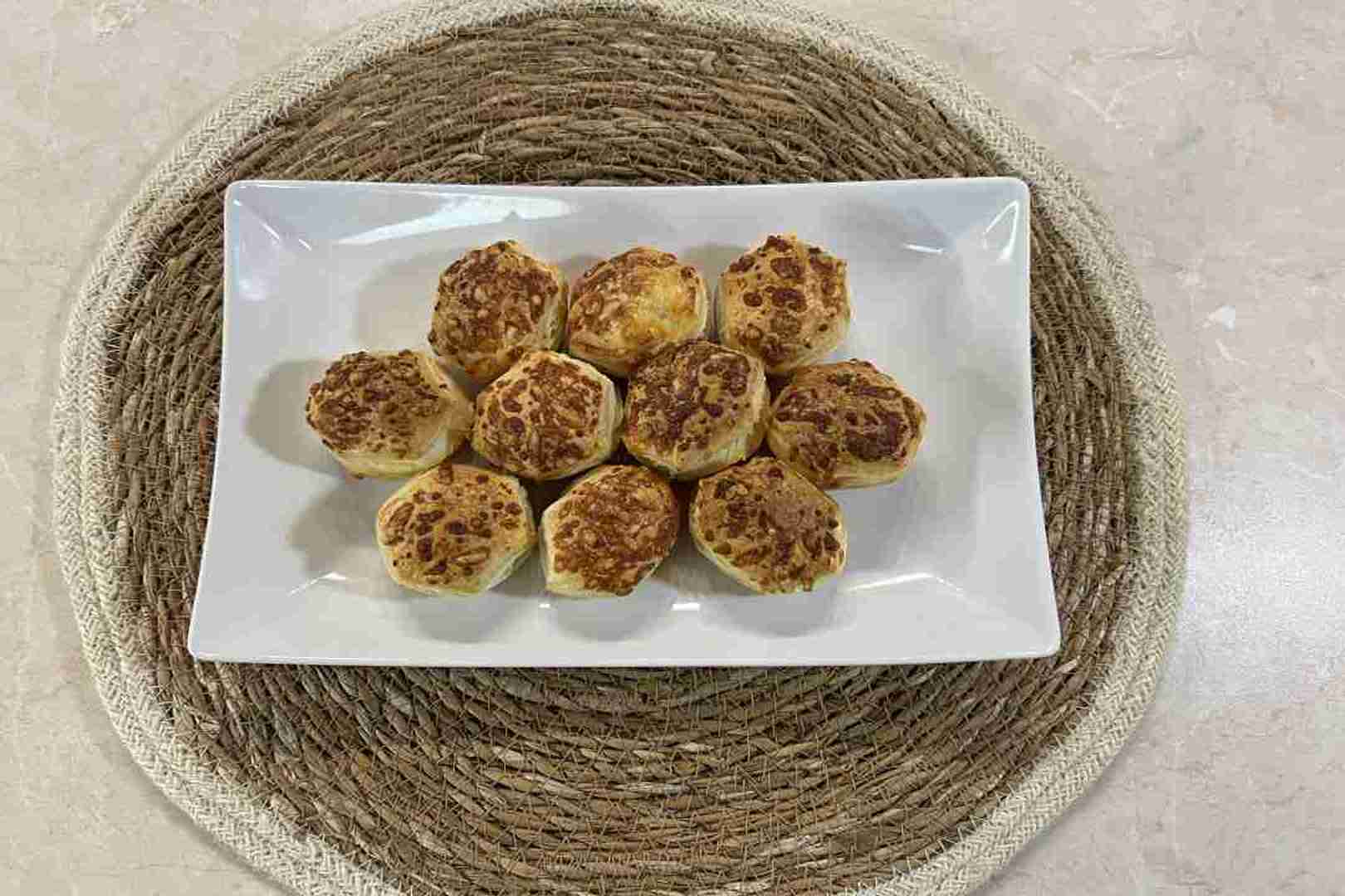 fagyasztott sajtos pogácsa airfryerben