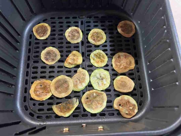 cukkini chips airfryerben