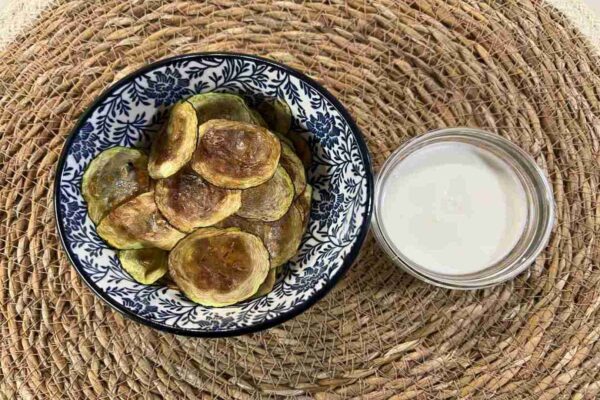 cukkini chips airfryerben