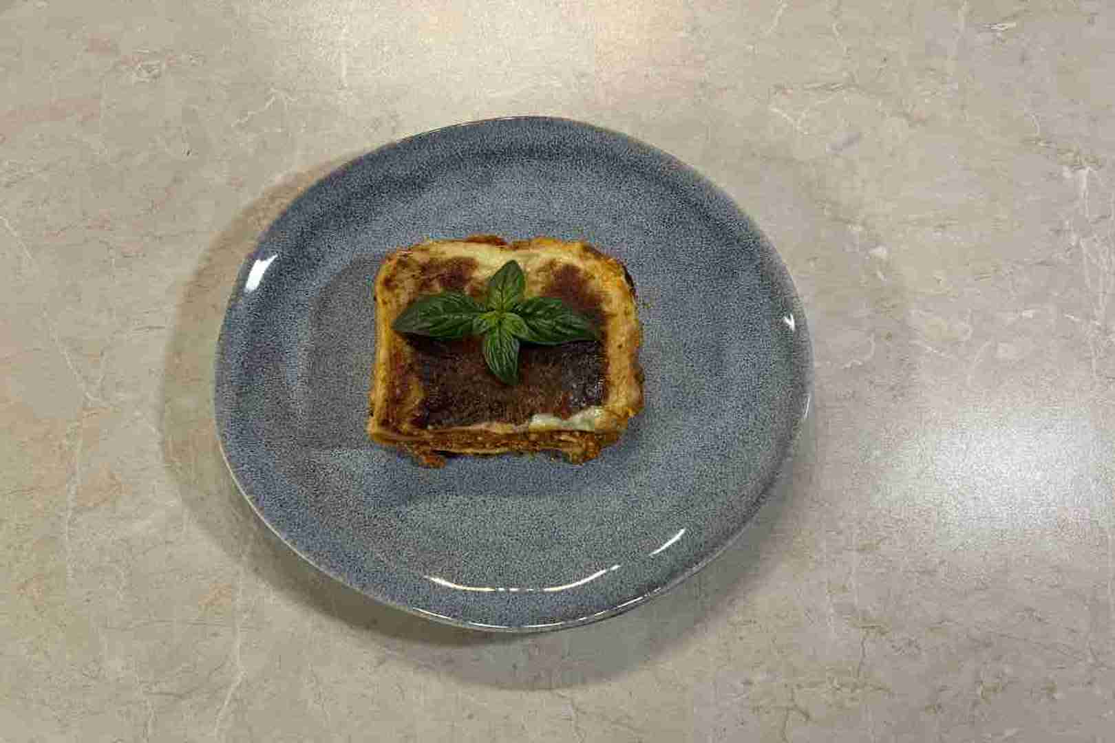 fagyasztott lasagne airfryerben