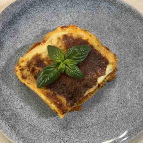 fagyasztott lasagne airfryerben