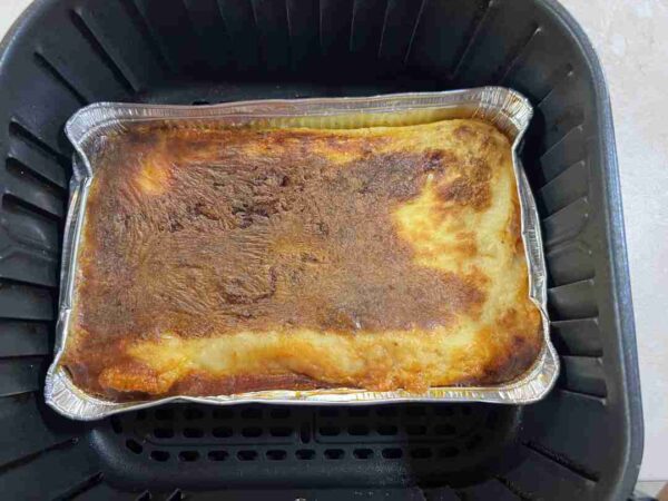 fagyasztott lasagne airfryerben