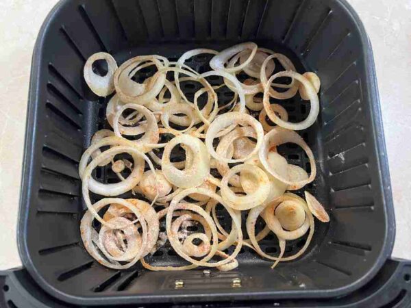 pirított hagyma airfryerben