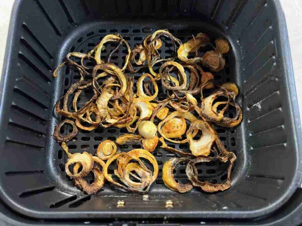 pirított hagyma airfryerben