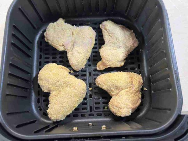 rántott csirkeszárny airfryerben