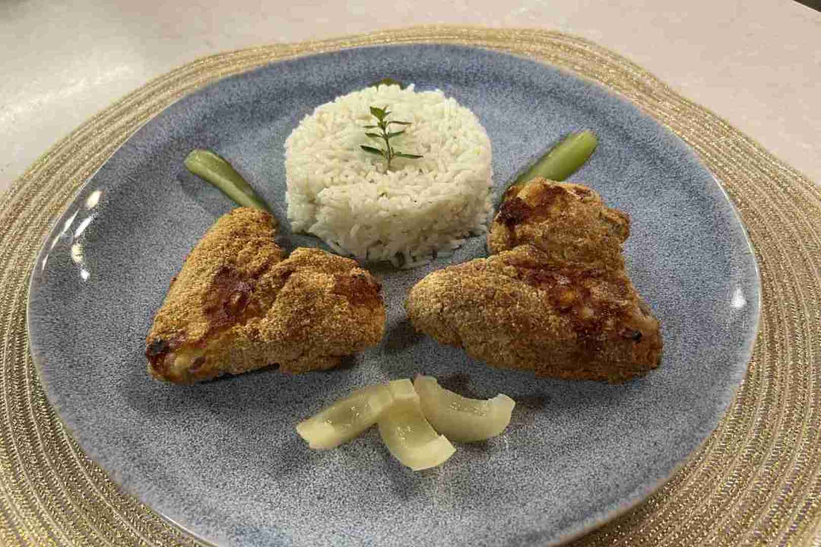 rántott csirkeszárny airfryerben