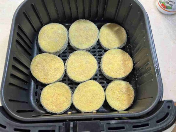 rántott padlizsán airfryerben
