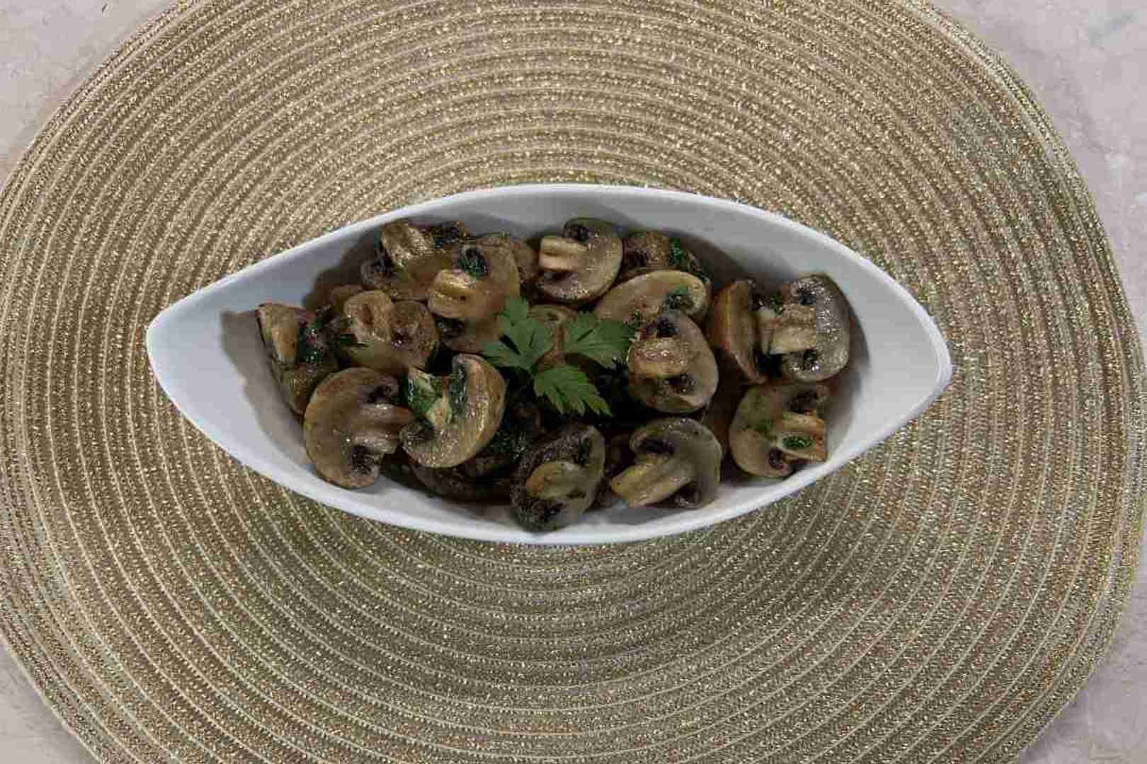 sült gomba airfryerben