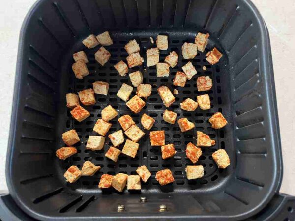 sült tofu airfryerben