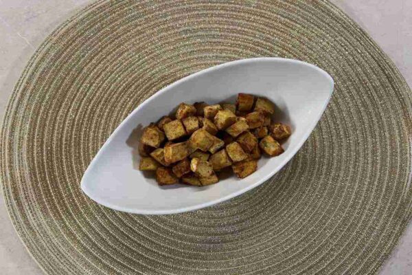 sült tofu airfryerben