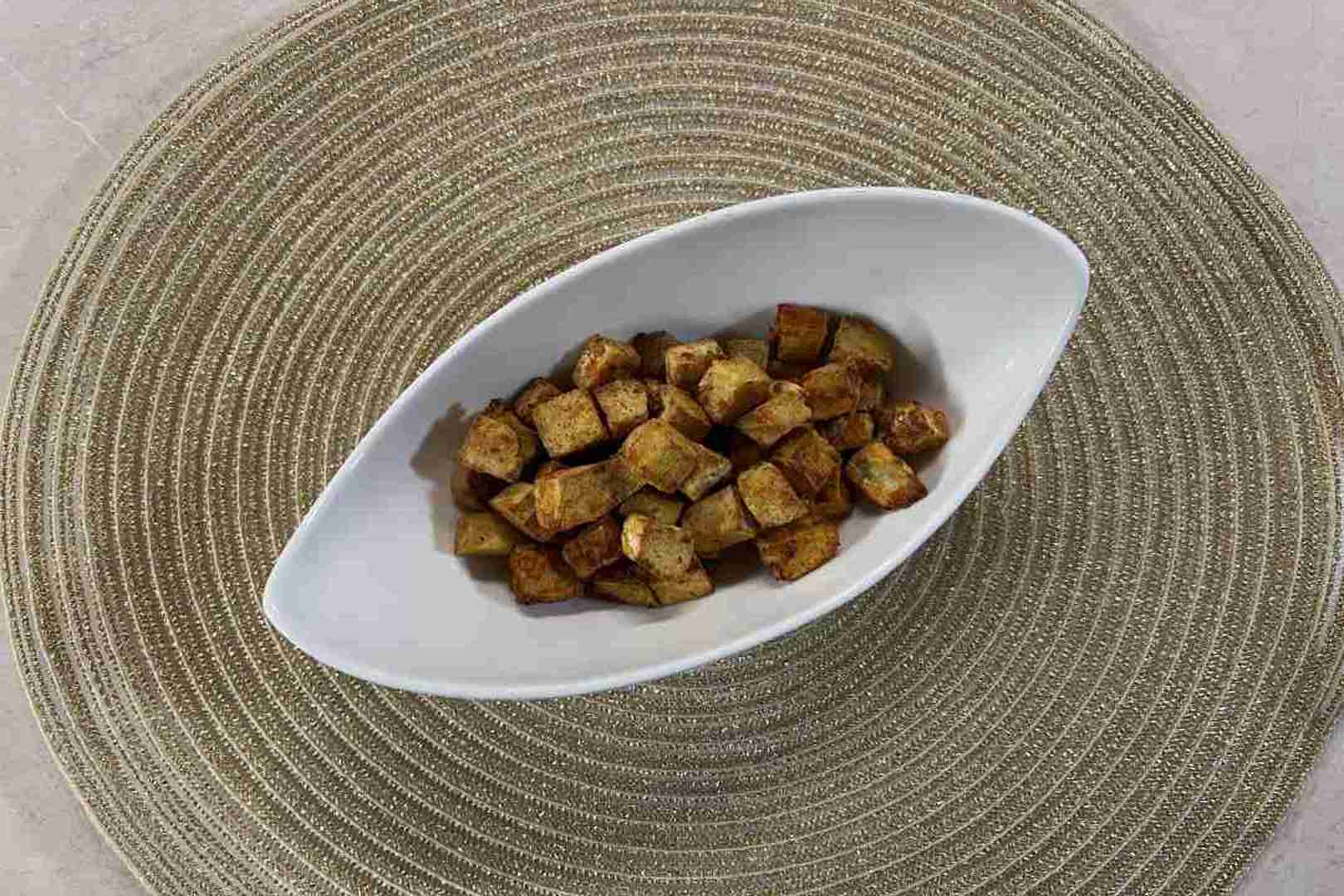 sült tofu airfryerben