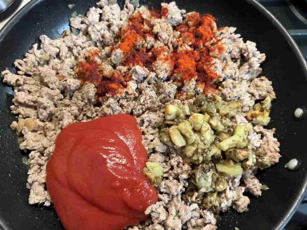 töltött padlizsán airfryerben