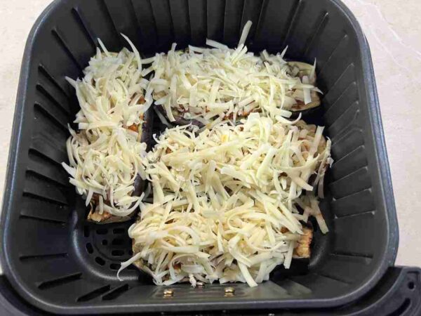 töltött padlizsán airfryerben